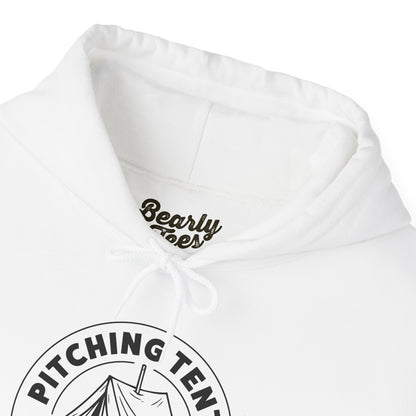 Pitching Tents for Homies Hoodie