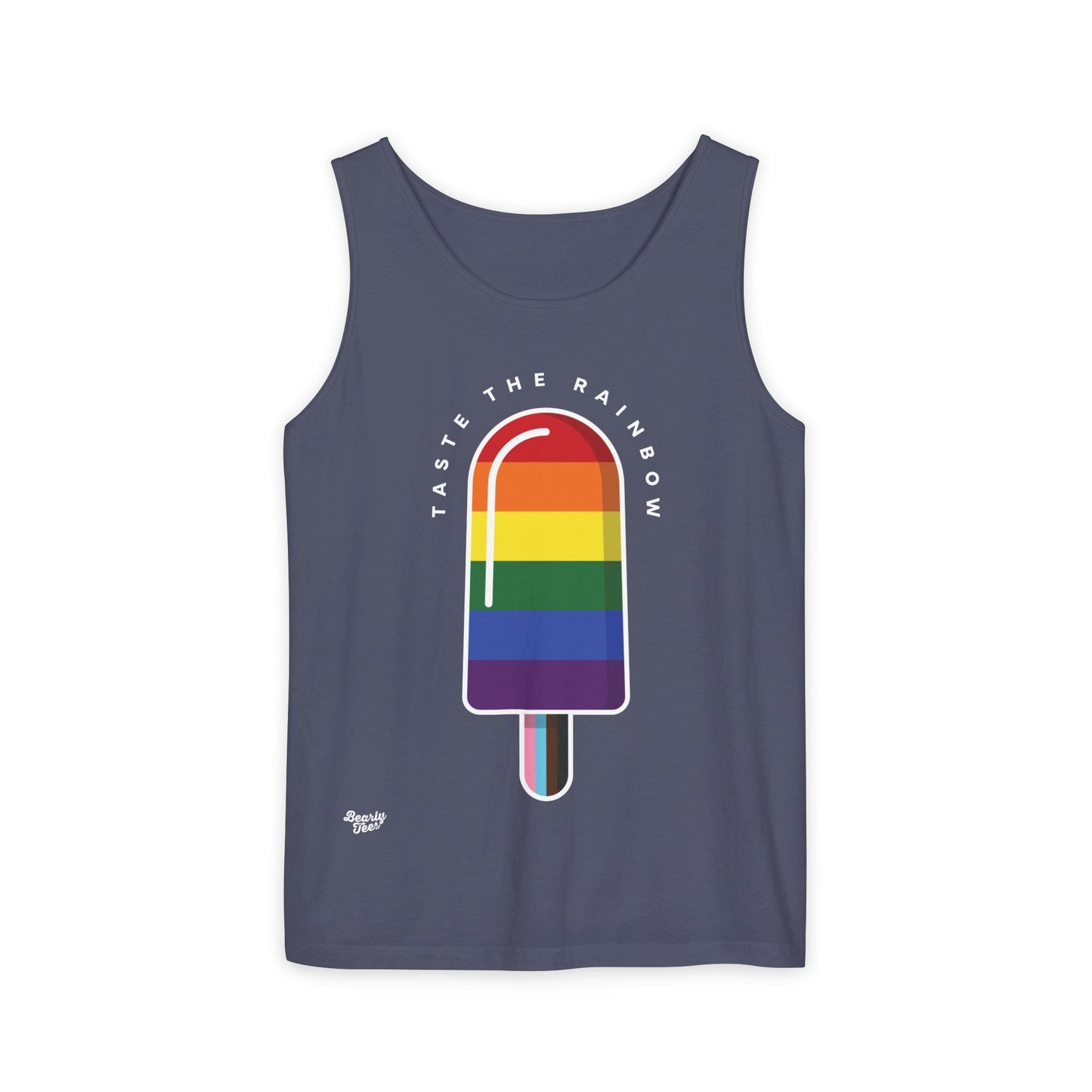 Taste the rainbow ice cream tank top