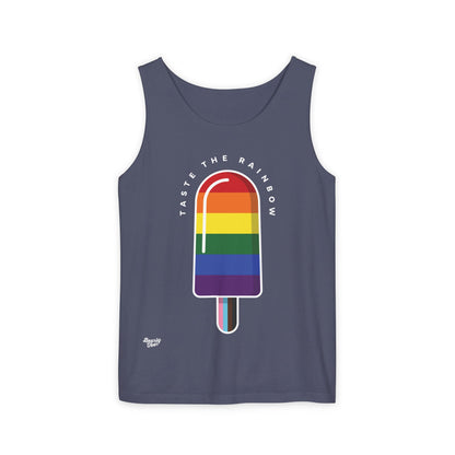 Taste the rainbow ice cream tank top