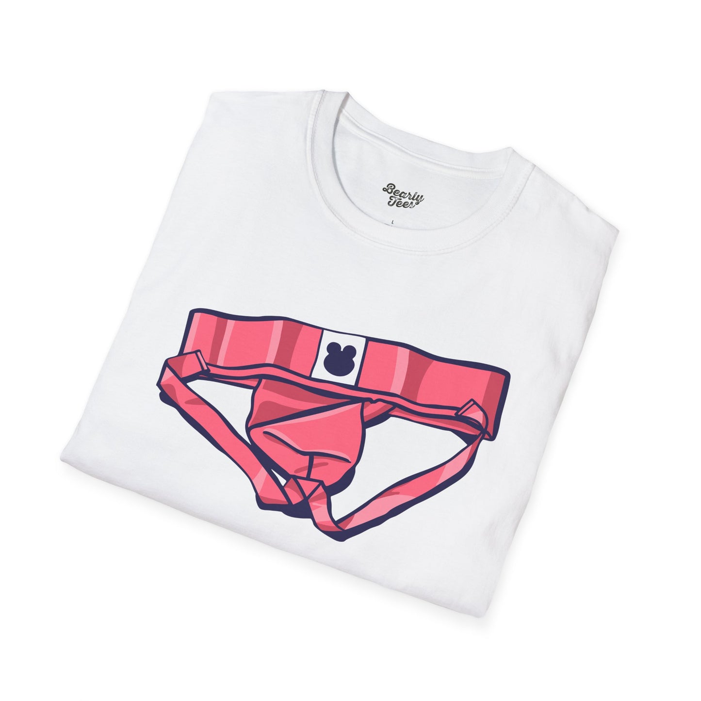 Pink Jockstrap T-Shirt