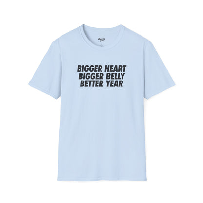 Bigger heart, bigger belly, better year