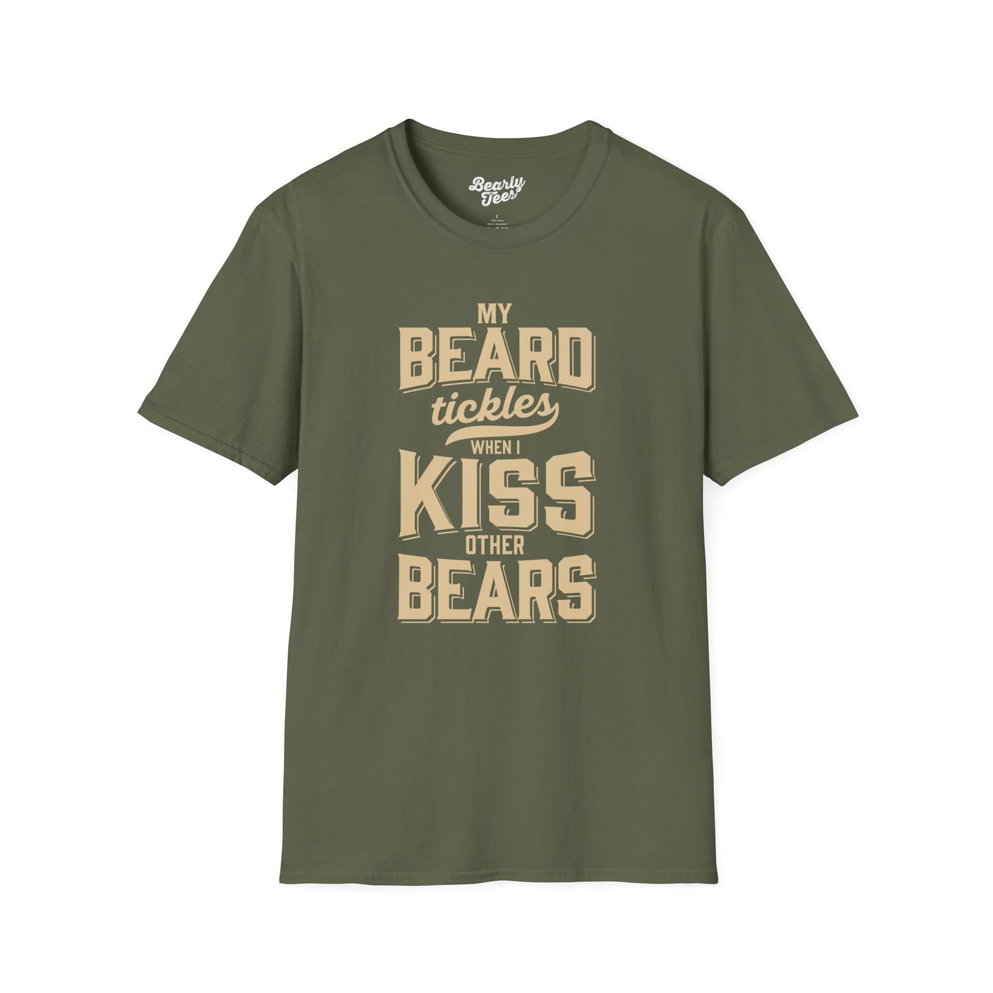 My beard tickles
