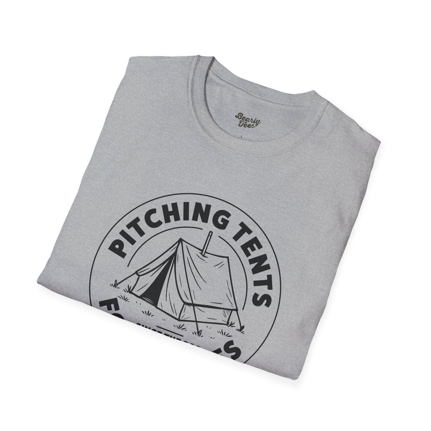Pitching tents for homies T-Shirt