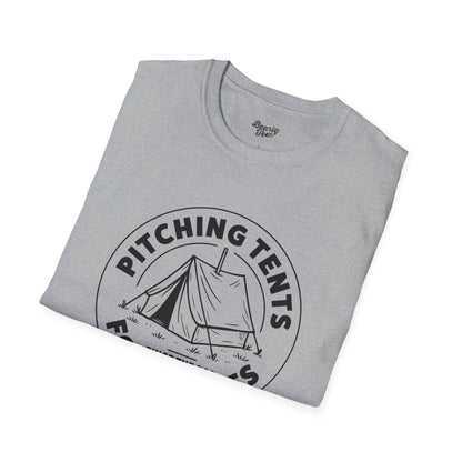 Pitching tents for homies T-Shirt
