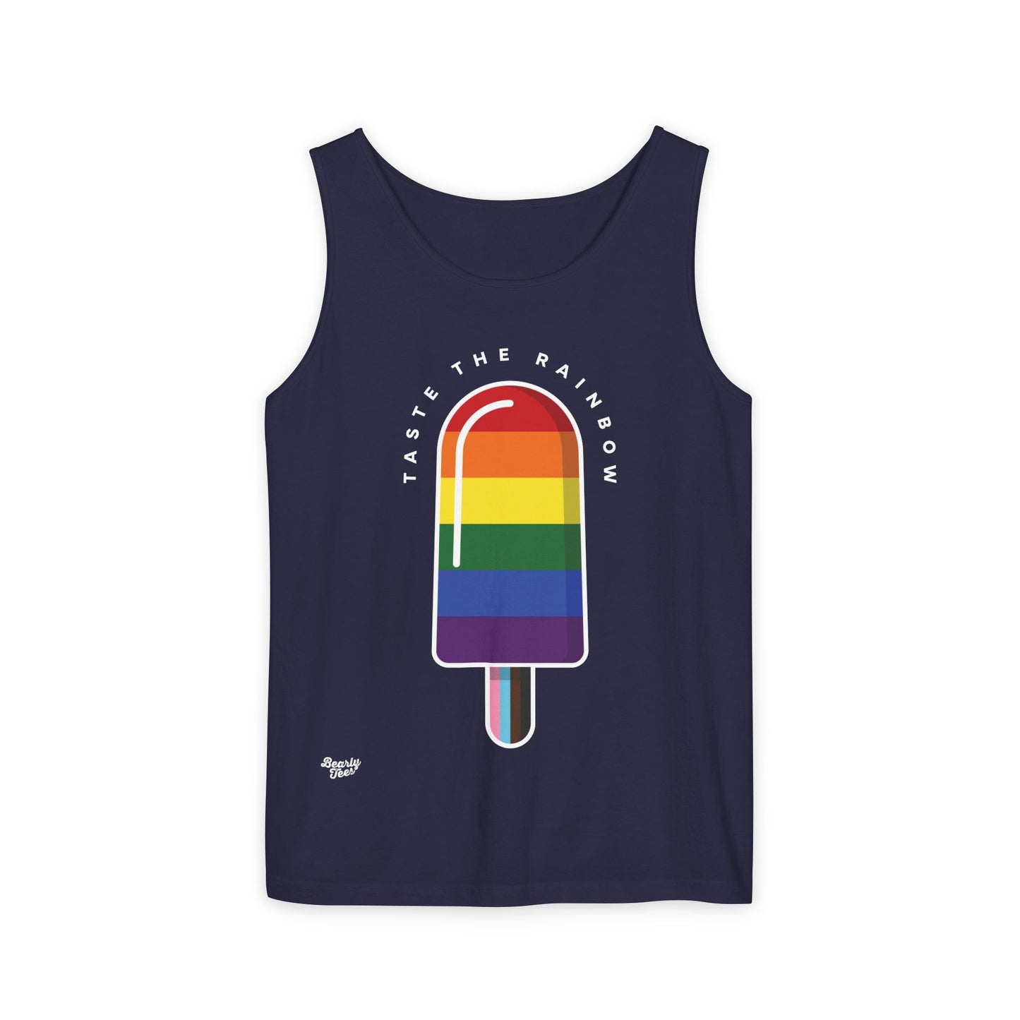 Taste the rainbow ice cream tank top