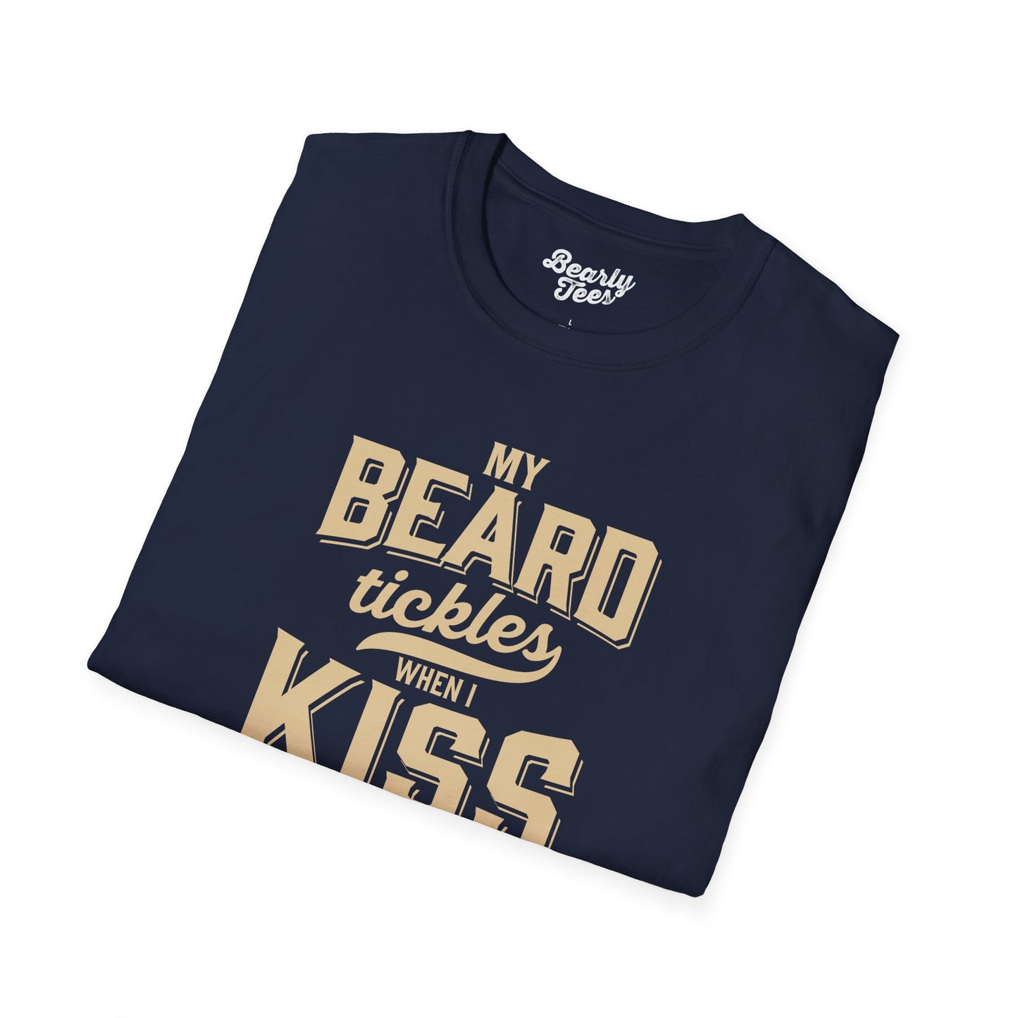 My beard tickles