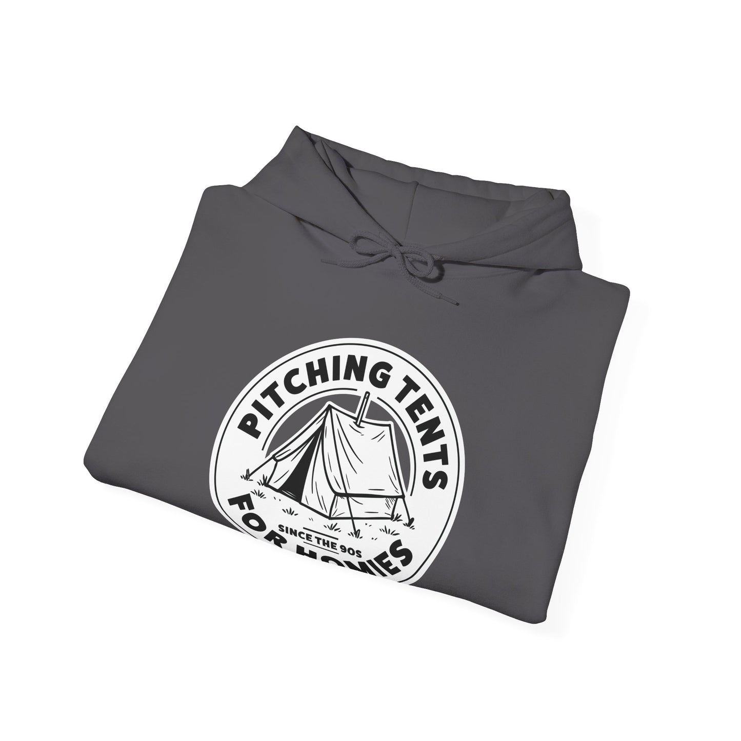 Pitching Tents for Homies Hoodie