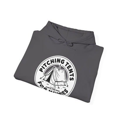 Pitching Tents for Homies Hoodie