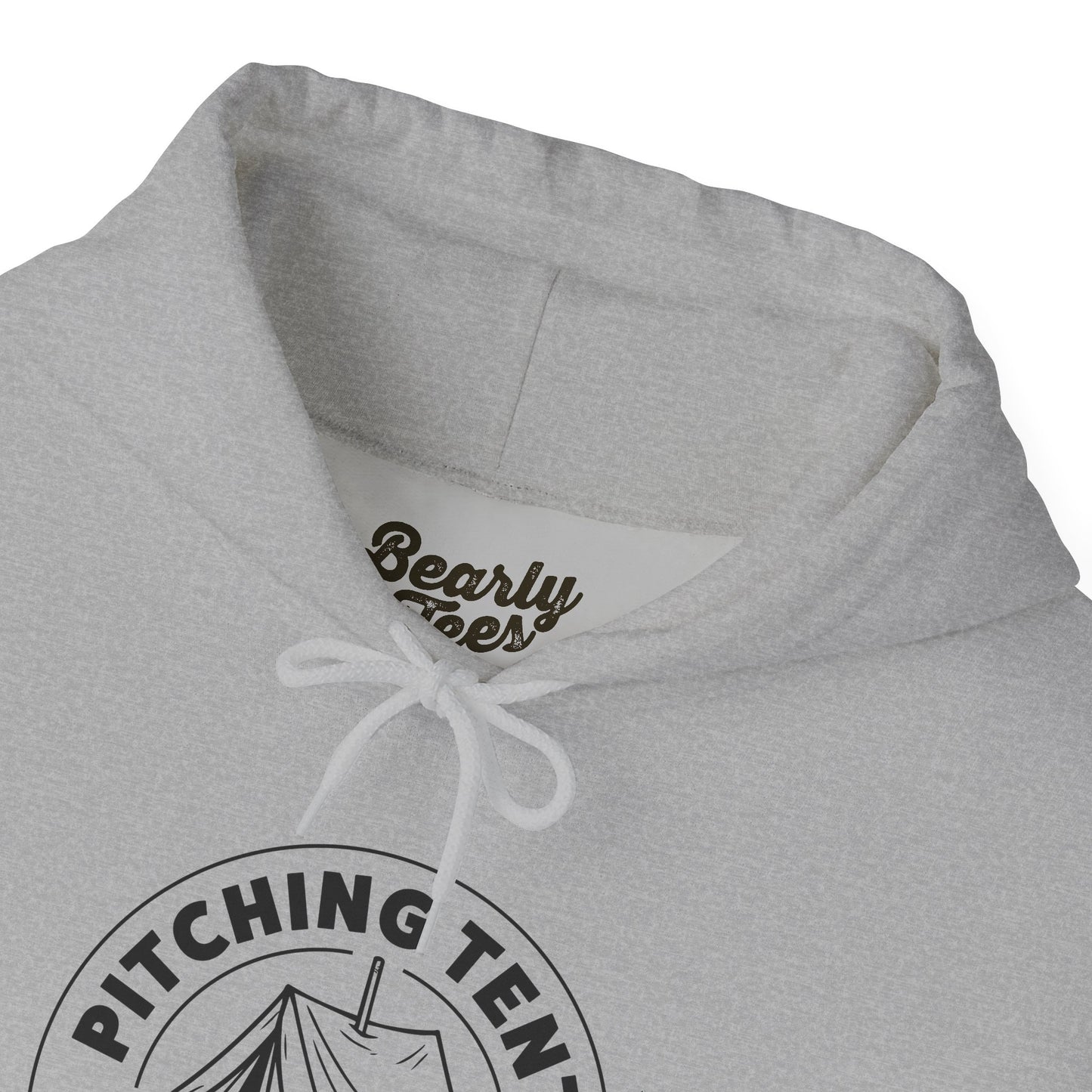 Pitching Tents for Homies Hoodie