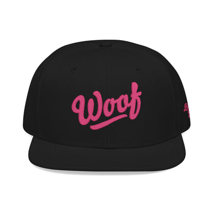 Woof Snapback Hat