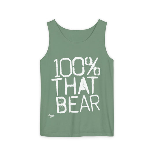100% that bear tank top