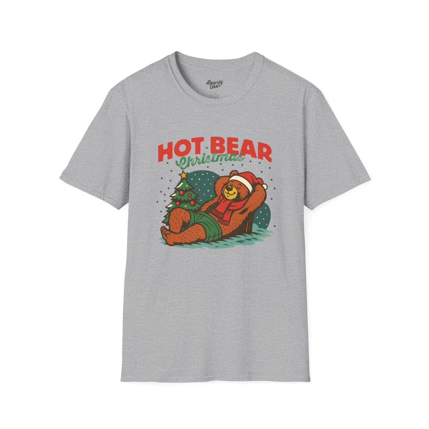 Hot Bear Christmas T-Shirt