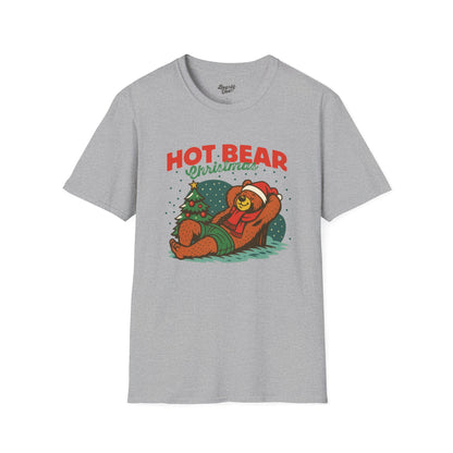 Hot Bear Christmas T-Shirt