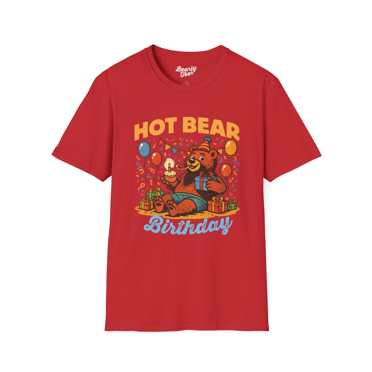 Hot bear birthday