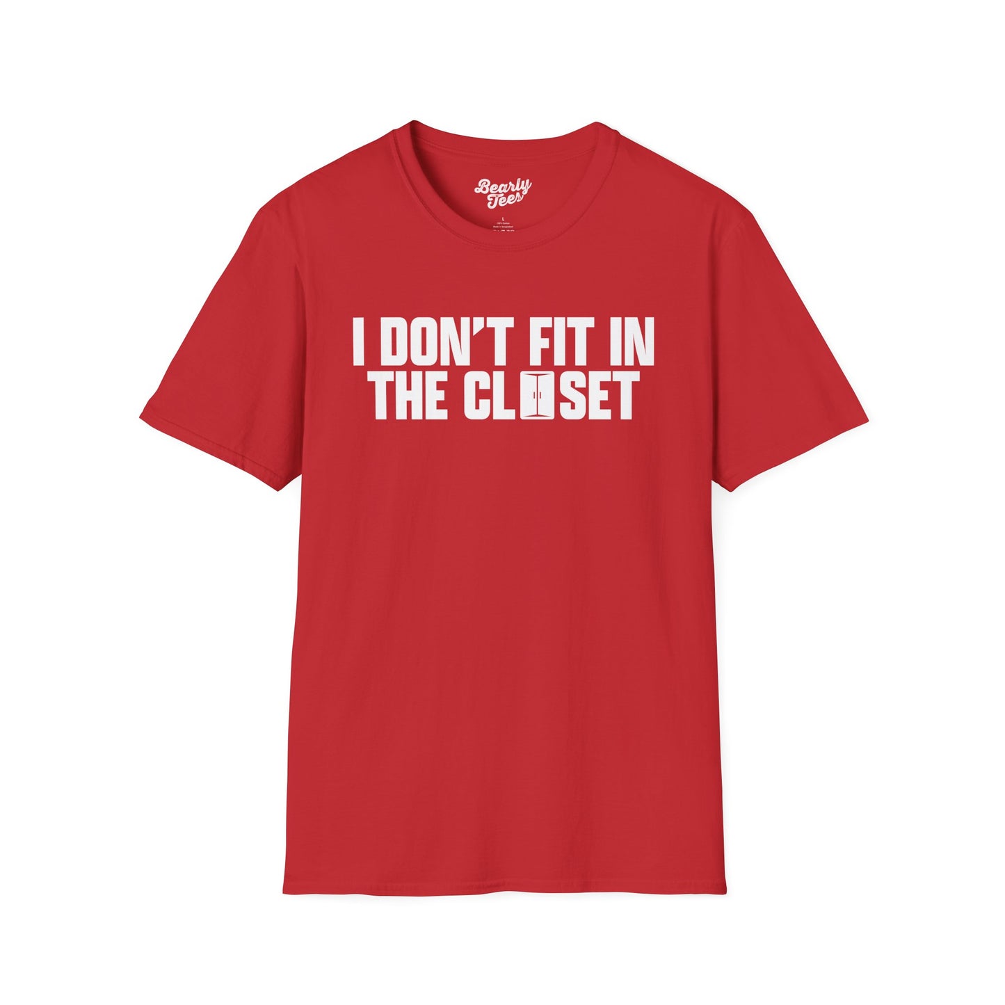 I don't fit in the closet