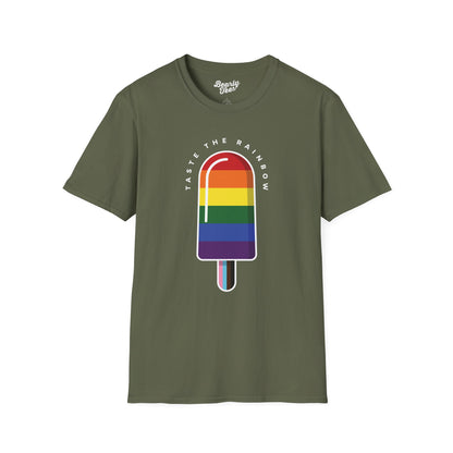 Taste the rainbow ice cream