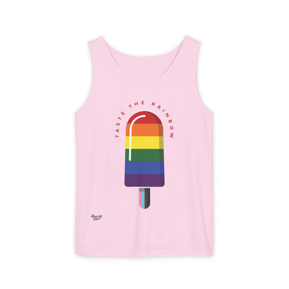 Taste the rainbow ice cream tank top