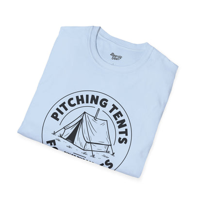 Pitching tents for homies T-Shirt