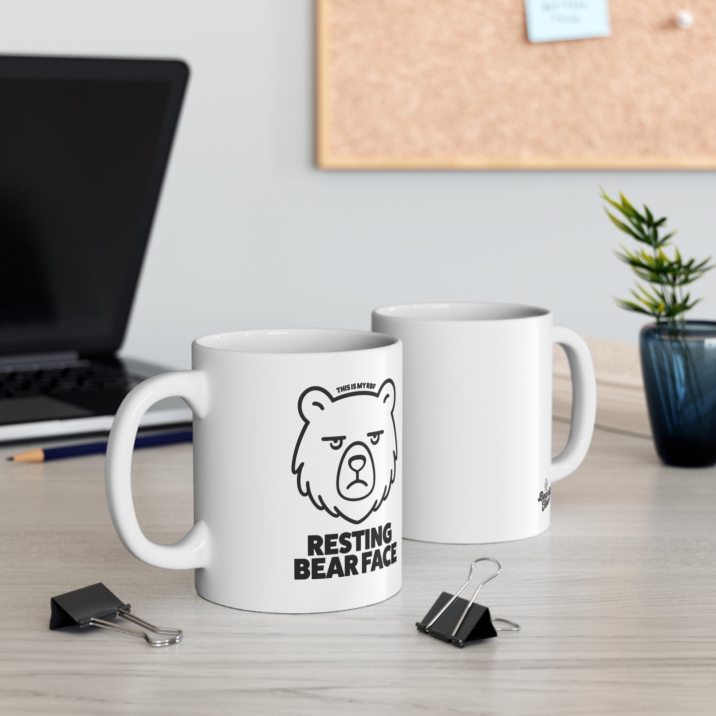 Resting bear face