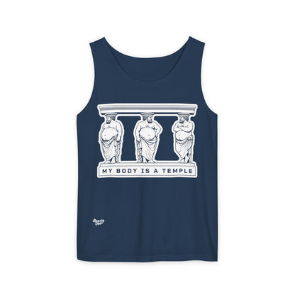 My body is a temple tank top