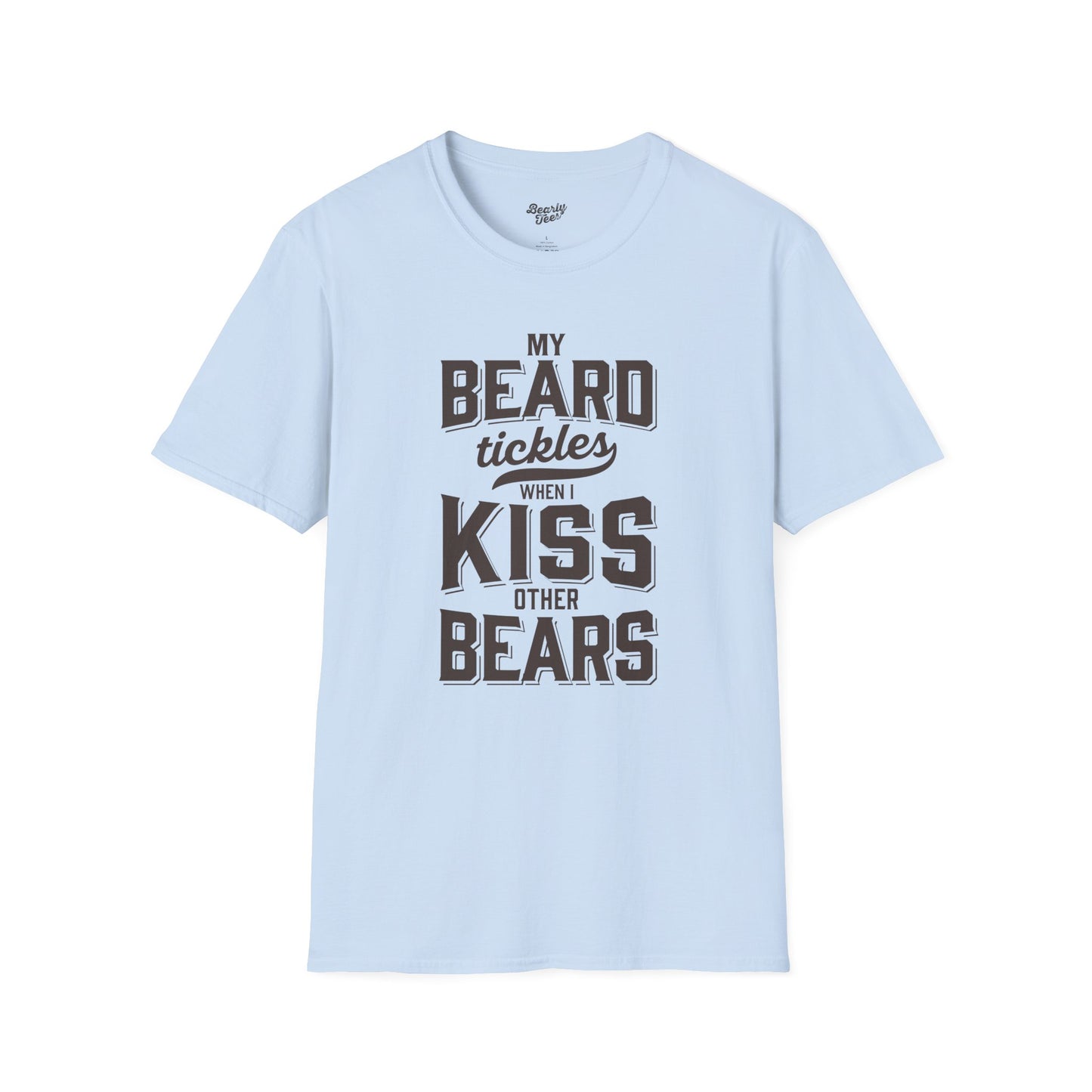 My beard tickles