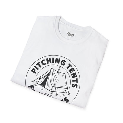 Pitching tents for homies T-Shirt