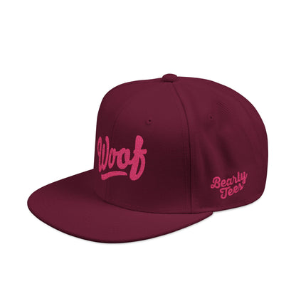 Woof Snapback Hat