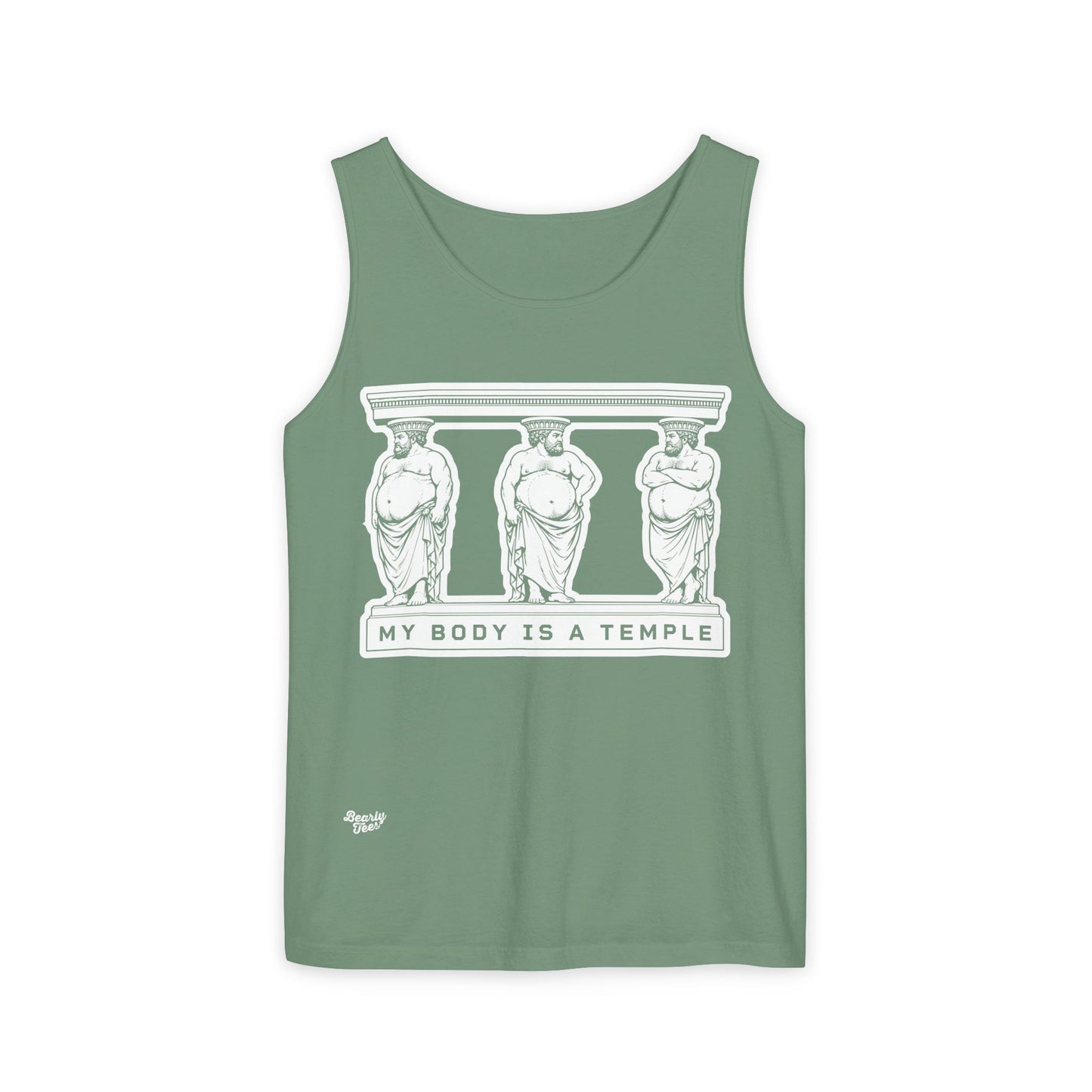My body is a temple tank top
