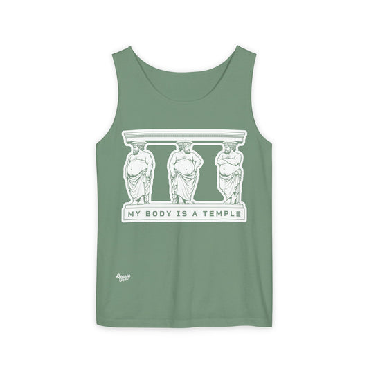 My body is a temple tank top