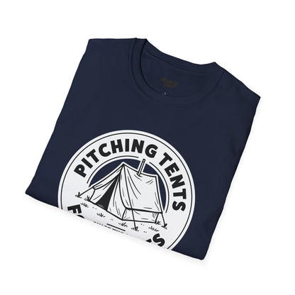 Pitching tents for homies T-Shirt
