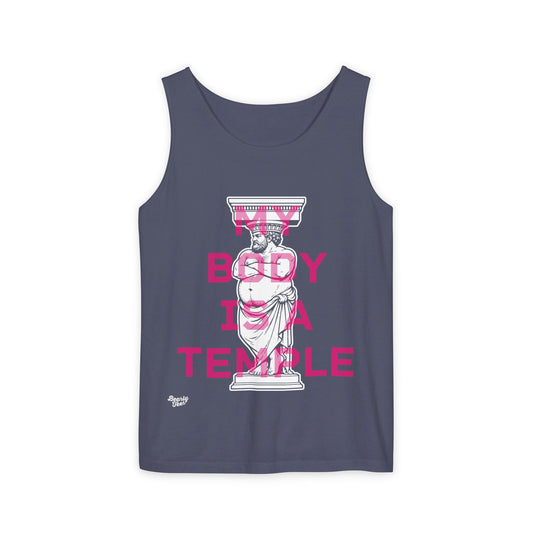 My body is a temple 2 tank top