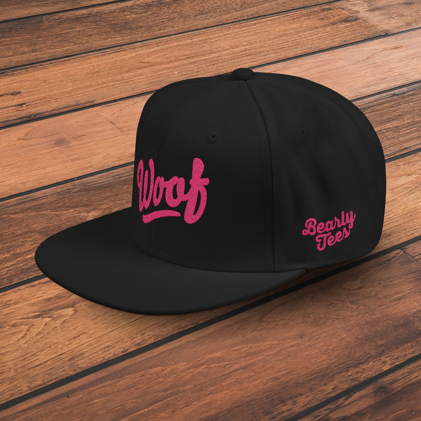 Woof Snapback Hat
