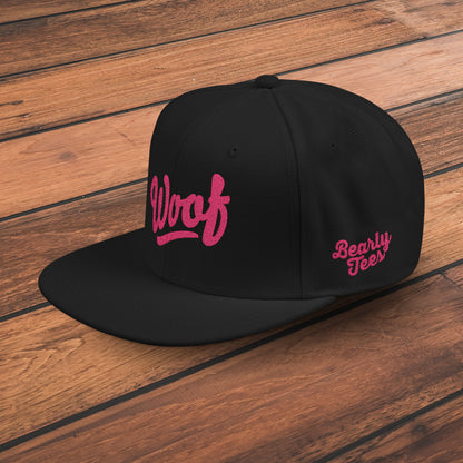 Woof Snapback Hat