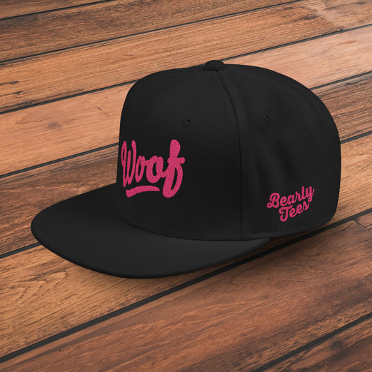 Woof Snapback Hat
