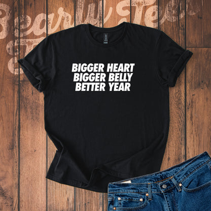 Bigger heart, bigger belly, better year