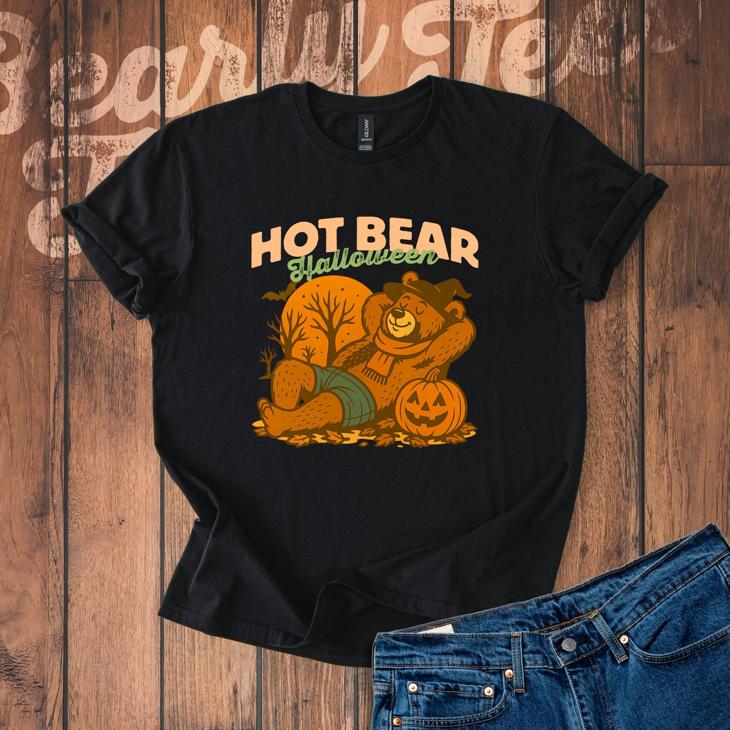 Hot Bear Halloween T-Shirt