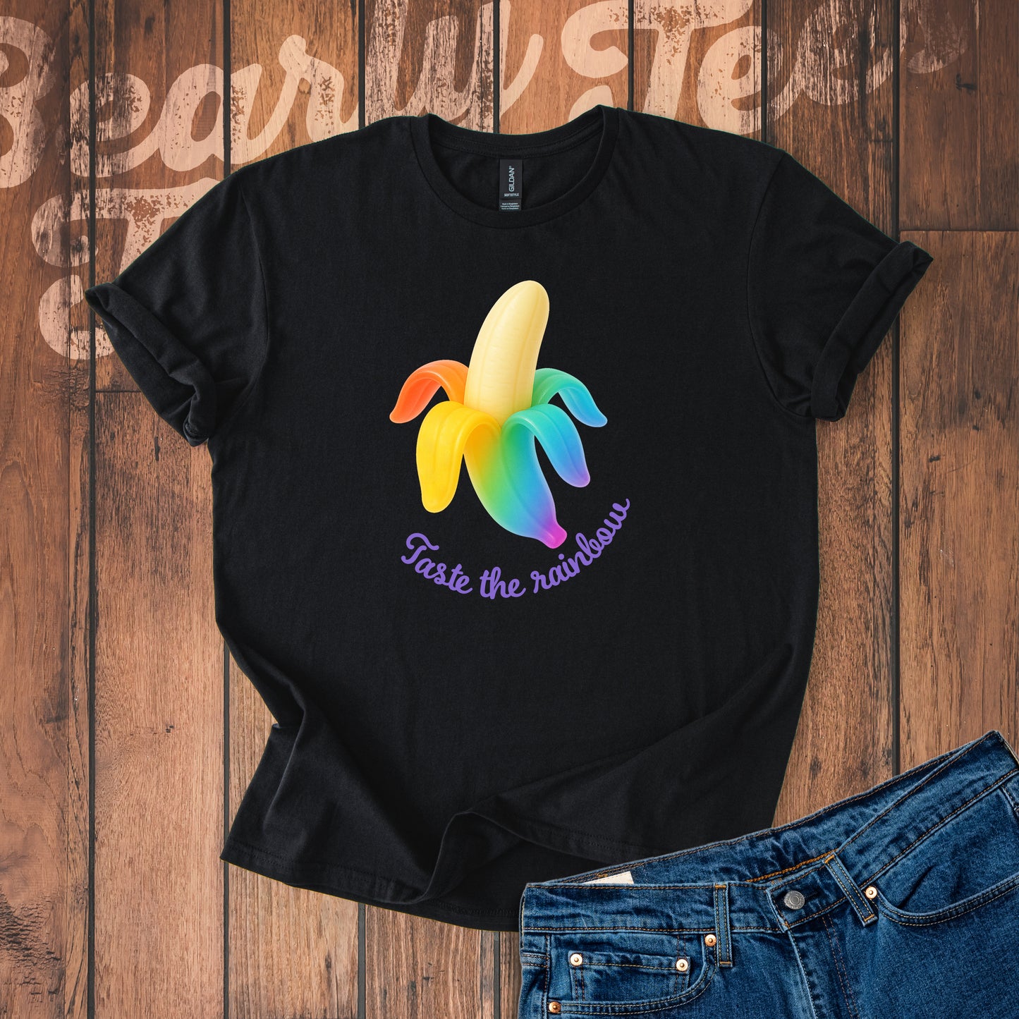Taste the Rainbow Banana T-Shirt