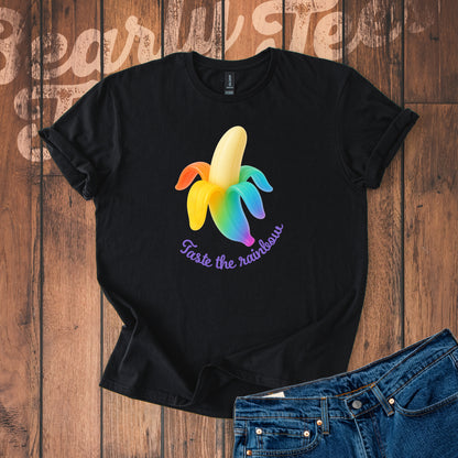 Taste the Rainbow Banana T-Shirt