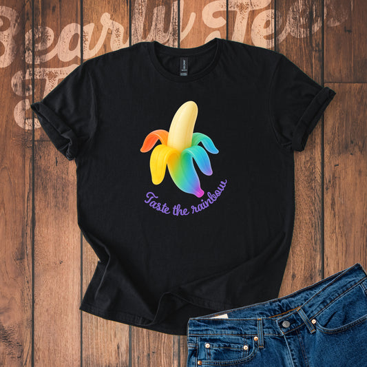Taste the Rainbow Banana T-Shirt