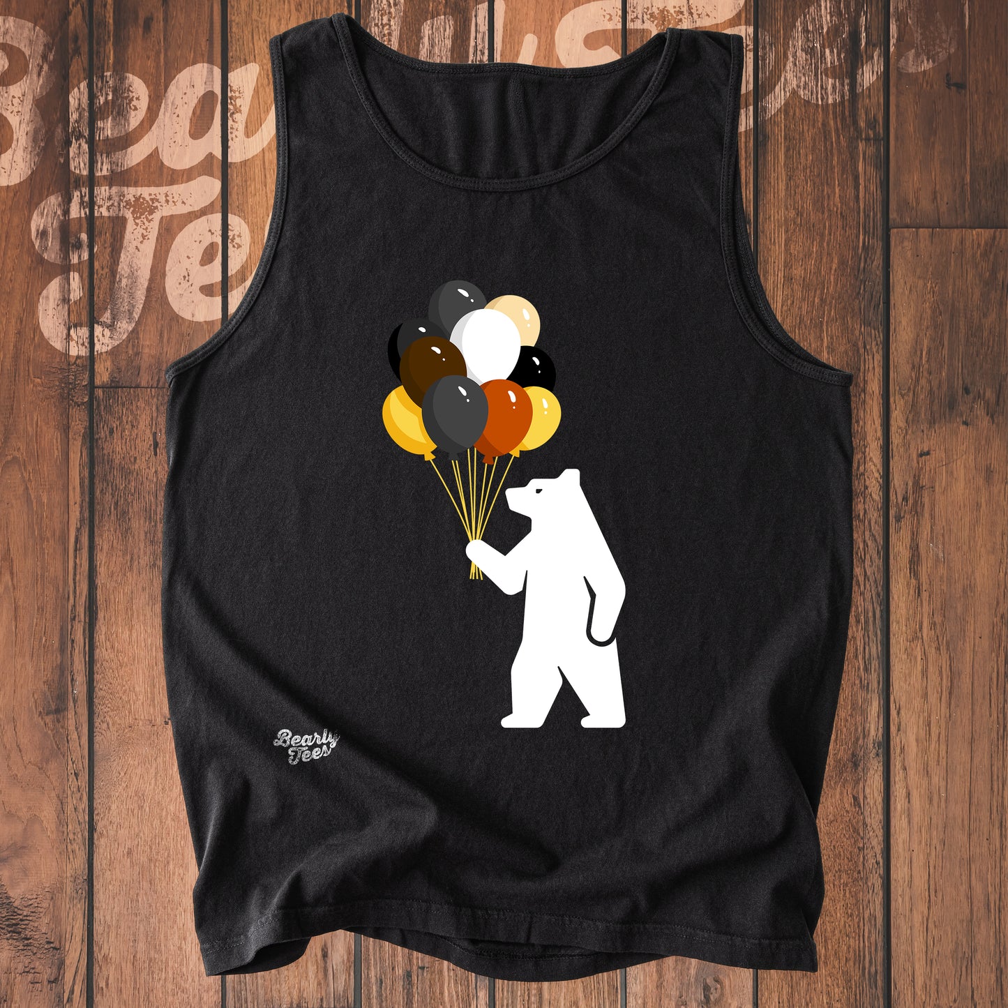 Balloon bear tank top