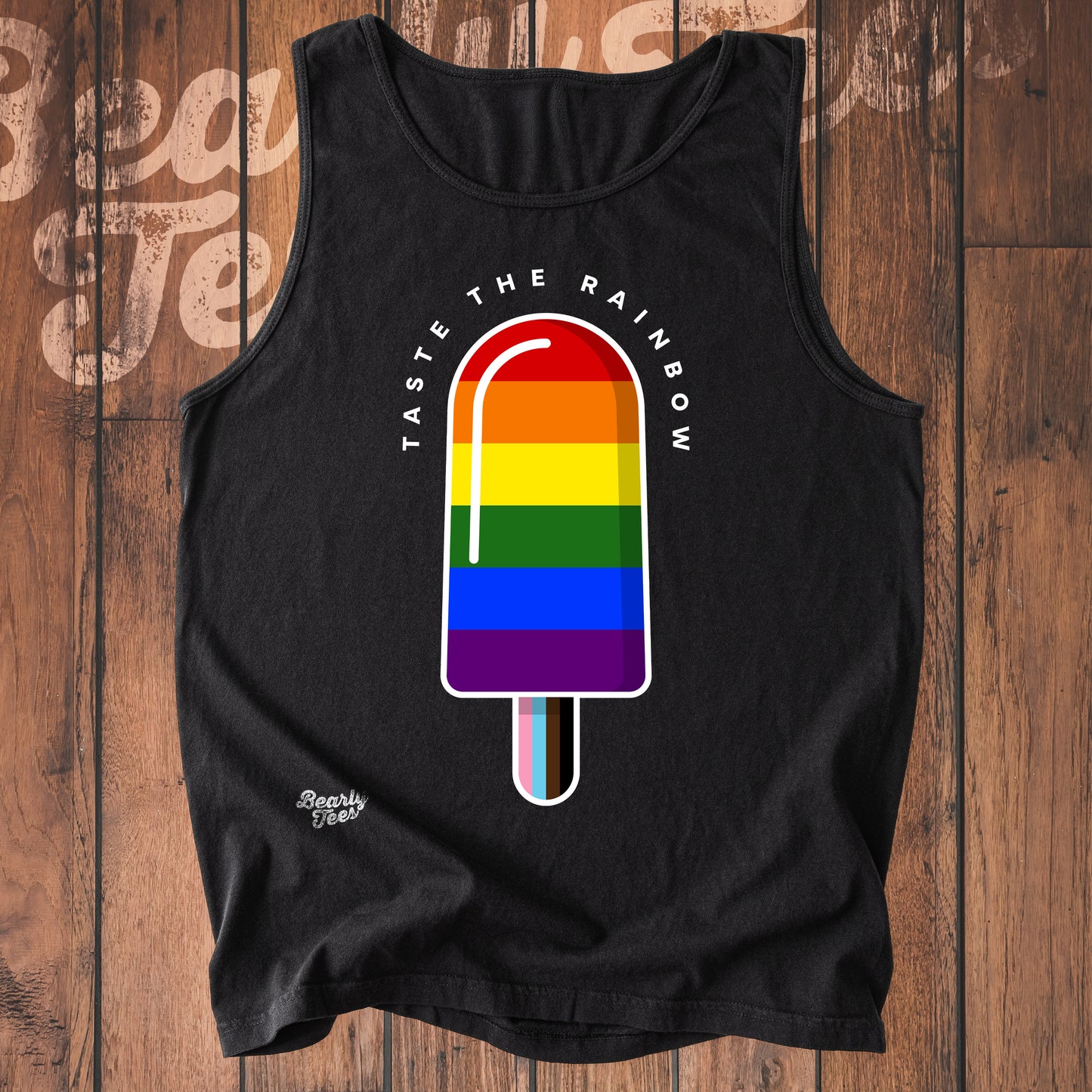 Taste the rainbow ice cream tank top