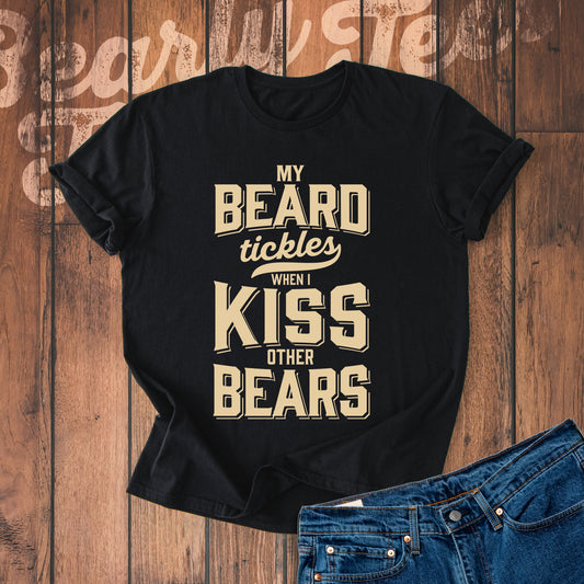 My beard tickles