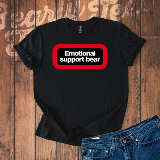 Emotional Support Bear T-Shirt