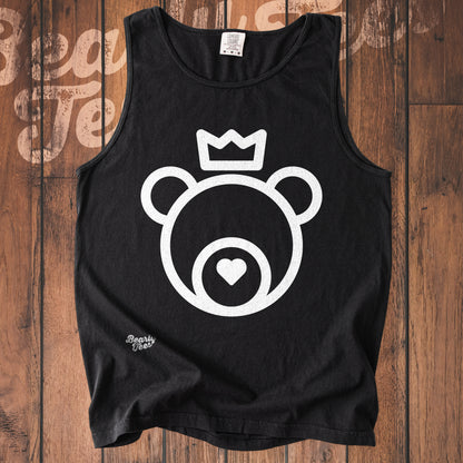 Love bear king tank top