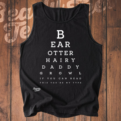 Bear chart tank top
