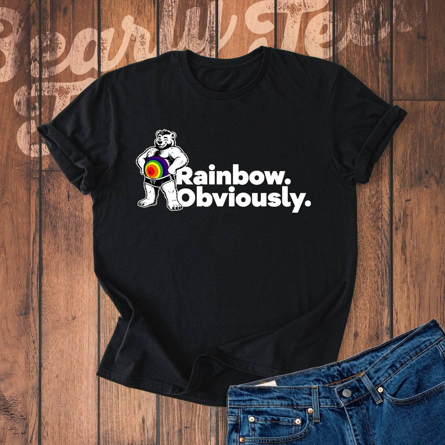 Rainbow. Obviously.