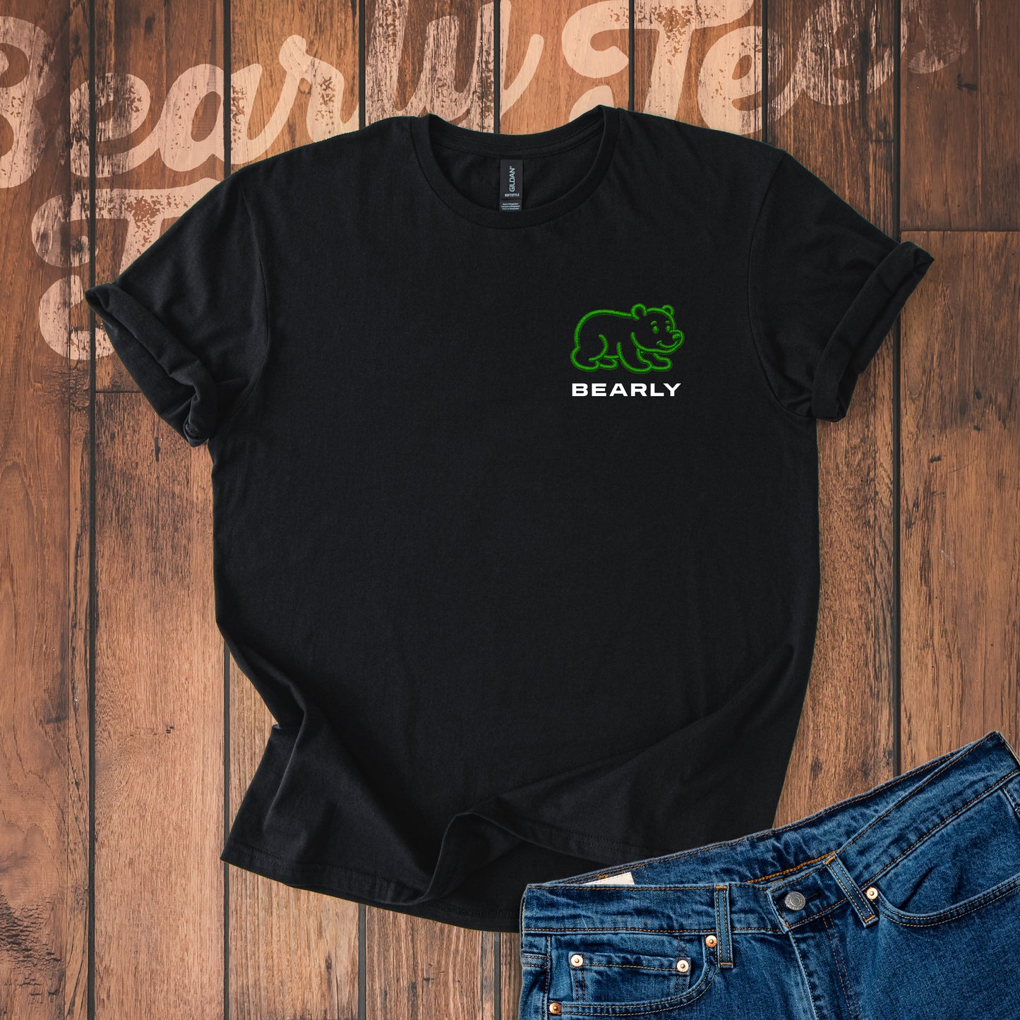 Bearly Green T-Shirt