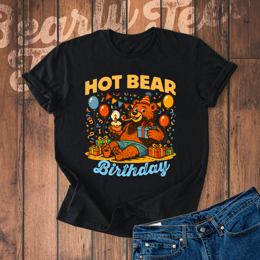 Hot bear birthday