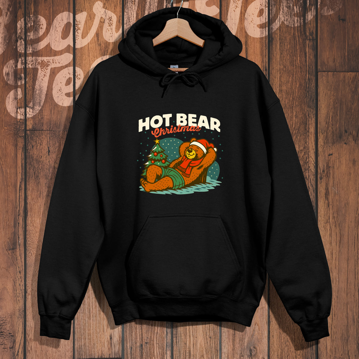 Hot Bear Christmas Hoodie