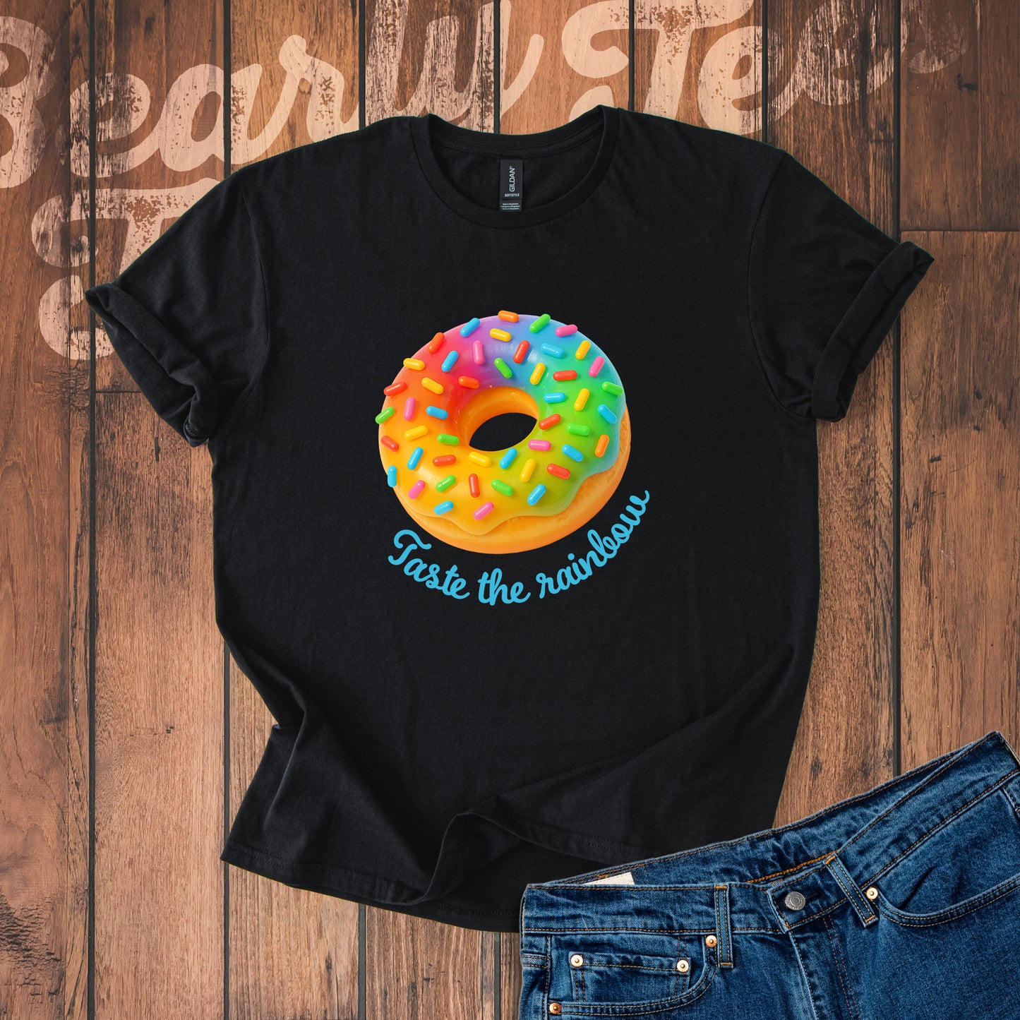 Taste the Rainbow Donut T-Shirt